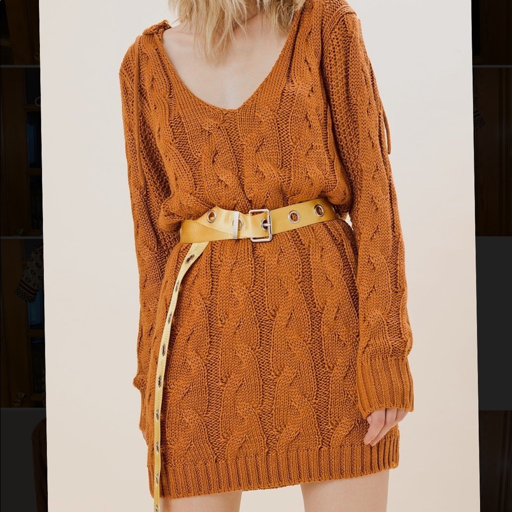 For Love & Lemons Charlotte Sweater Dress